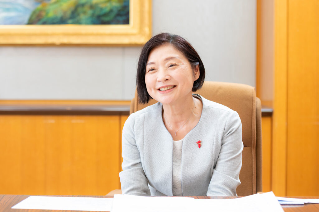 千葉県副知事 高梨 みちえさん